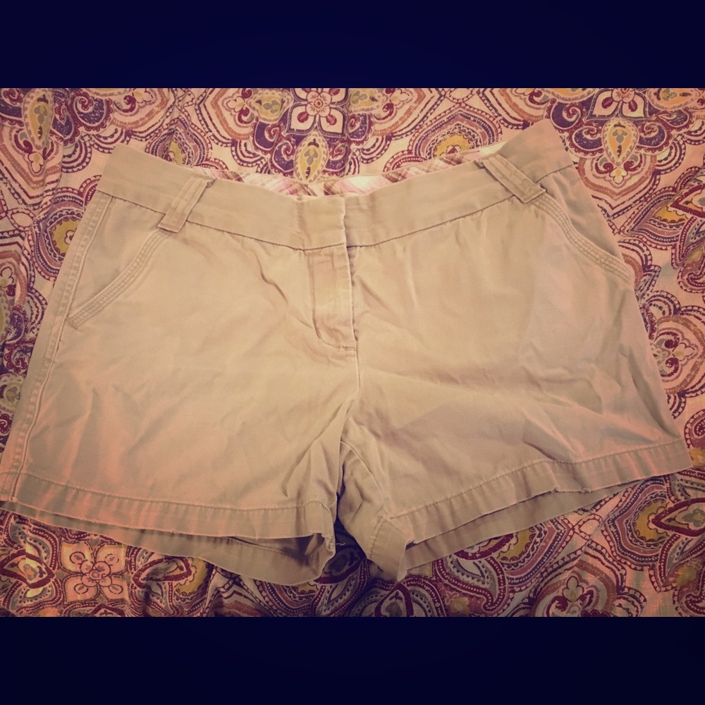 J Crew Chino Shorts Size 12